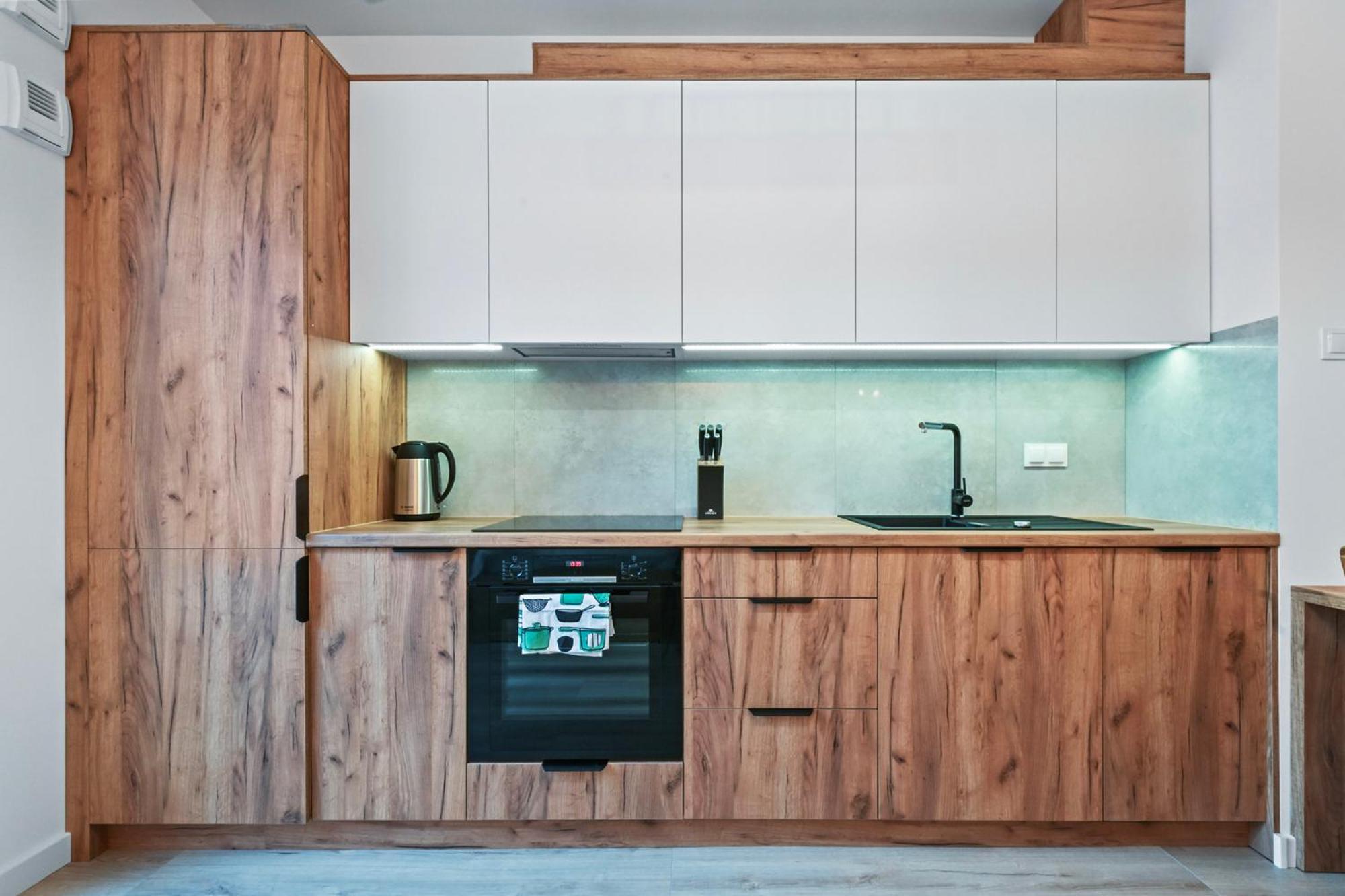 Stylish Studio. Free Parking. Apartament Warszawa